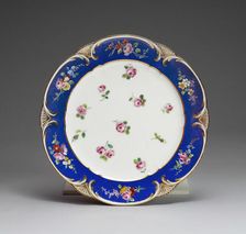 Plate, Sèvres, 1771. Creator: Sèvres Porcelain Manufactory