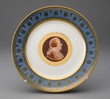Plate, Sèvres, 1831. Creator: Sèvres Porcelain Manufactory
