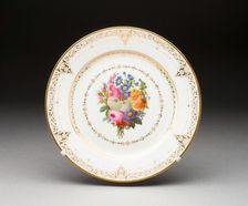 Plate, Sèvres, 1845/46. Creator: Sèvres Porcelain Manufactory