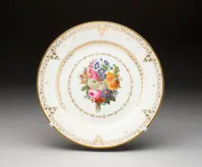 Plate, Sèvres, 1845/46. Creator: Sèvres Porcelain Manufactory