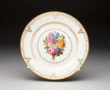 Plate, Sèvres, 1845/46. Creator: Sèvres Porcelain Manufactory