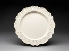 Plate, Staffordshire, 1750/59. Creator: Staffordshire Potteries