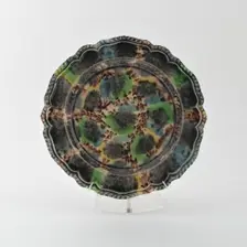 Plate, Staffordshire, 1750/65. Creator: Staffordshire Potteries