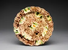Plate, Staffordshire, 1760/70. Creator: Staffordshire Potteries