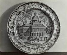 Plate - "State House, Boston", c. 1936. Creator: Helmut Hiatt