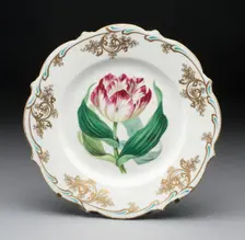 Plate, Stoke on Trent, c. 1825. Creator: Spode Ceramic Works