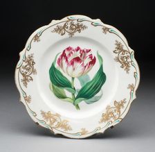 Plate, Stoke on Trent, c. 1825. Creator: Spode Ceramic Works