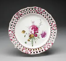 Plate, Strasbourg, c. 1770. Creator: Unknown