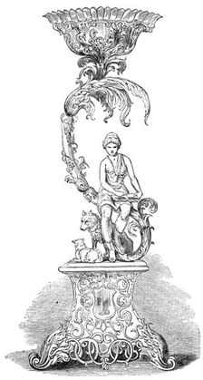 Plate presented to the Rev. Alfred Williams, 1854. Creator: Unknown