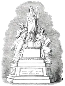 Plate Presented to the Rev. Dr. Tait, late of Rugby School, 1850. Creator: Unknown