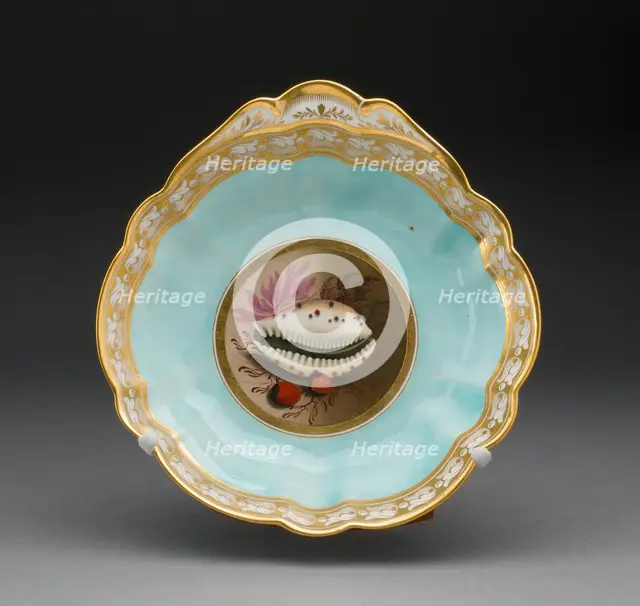 Plate, Worcester, 1813/19. Creator: Royal Worcester.