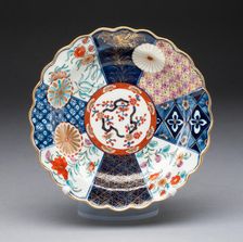 Plate, Worcester, c. 1770. Creator: Royal Worcester
