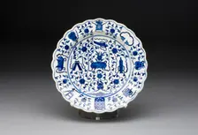 Plate, Worcester, c. 1770. Creator: Royal Worcester