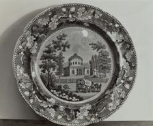 Plate - Waterworks, Philadelphia, c. 1936. Creator: Helmut Hiatt