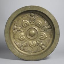 Plate with Five Angels, German or South Netherlandish, ca. 1475-1500. Creator: Unknown