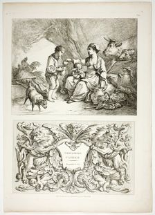 Plate Thirteen of 38 from Oeuvres de J. B. Huet, 1796–99. Creator: Jean Baptiste Marie Huet