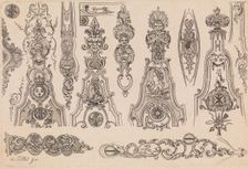 Plate three from Nouveavx Desseins D'Arquebvseries, ca. 1705-30. Creator: de La Collombe