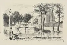 Plate three, from Radierversuche, 1843, published 1844. Creator: Adolph Menzel