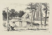 Plate three, from Radierversuche, 1843, published 1844. Creator: Adolph Menzel