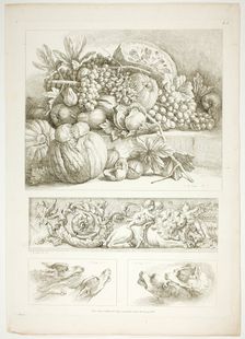 Plate Three of 38 from Oeuvres de J. B. Huet, 1796–99. Creator: Jean Baptiste Marie Huet