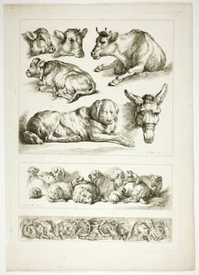 Plate Twenty of 38 from Oeuvres de J. B. Huet, 1796–99. Creator: Jean Baptiste Marie Huet