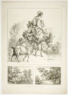 Plate Two of 38 from Oeuvres de J. B. Huet, 1796–99. Creator: Jean Baptiste Marie Huet