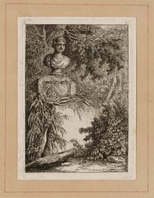 Plate Two from Evenings in Rome, 1763/64. Creator: Hubert Robert