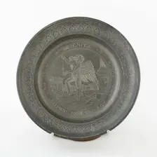 Plate, Vienna, 18th century; engraving probably 19th century. Creator: A. Karst
