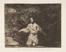Plate1 from The Disasters of War (Los Desastres de la Guerra): Sad ..., ca. 1815 (published 1863). Creator: Francisco Goya
