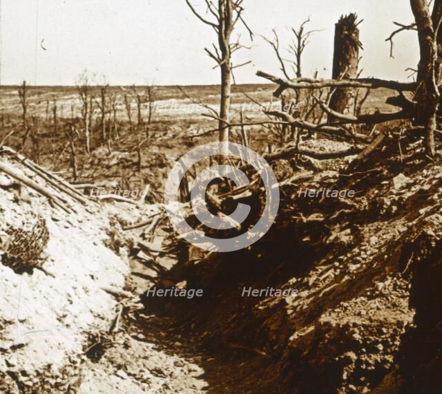 Plateau de Craonne, northern France, c1914-c1918. Artist: Unknown.