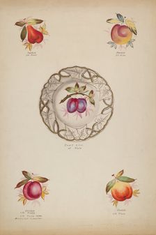 Plates, c. 1936. Creator: J. Howard Iams
