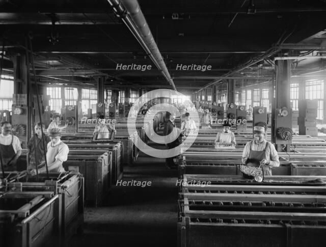 Plating department, National Cash Register [Company], Dayton, Ohio, (1902?). Creator: Unknown.