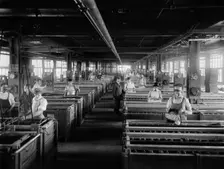 Plating department, National Cash Register [Company], Dayton, Ohio, (1902?). Creator: Unknown