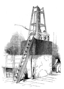 Platinum still for concentrating sulphuric acid (Oil of Vitriol or H2S04), 1844
