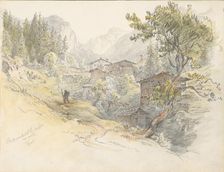 Plattenschmidt near Teufers, 1876. Creator: Karoly Lajos Libay