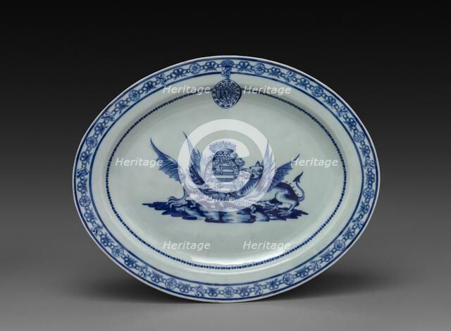 Platter, 1783. Creator: Unknown.