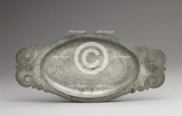 Platter with a Fish, Late Roman, 4th-5th century. Creator: Unknown.