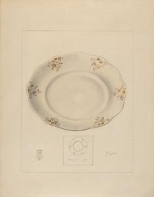 Platter, c. 1937. Creator: Joseph Sudek