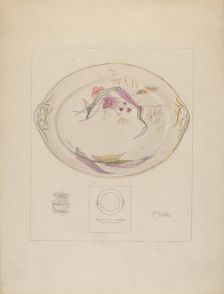 Platter, c. 1937. Creator: Joseph Sudek