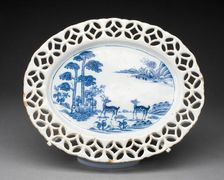 Platter, Dublin, c. 1740. Creator: Unknown