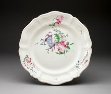 Platter, Strasbourg, c. 1760. Creator: Joseph Hannong