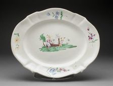 Platter, Strasbourg, c. 1770. Creator: Joseph Hannong