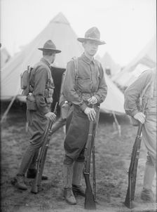 Plattsburg Reserve Officers Training Camp, 1916. Creator: Harris & Ewing