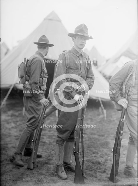 Plattsburg Reserve Officers Training Camp, 1916. Creator: Harris & Ewing.