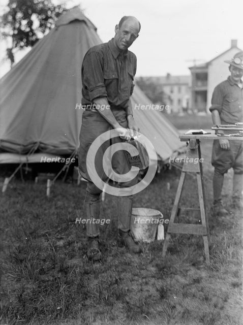 Plattsburg Reserve Officers Training Camp, 1916. Creator: Harris & Ewing.