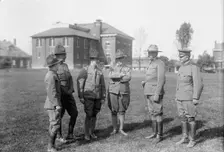 Plattsburg. Reserve Officers Training Camp, 1916. Creator: Harris & Ewing