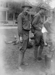 Plattsburg Reserve Officers Training Camp - George Oakley Totlen, Architect, 1916. Creator: Harris & Ewing