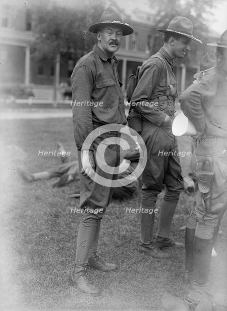 Plattsburg Reserve Officers Training Camp - George Oakley Totlen, Architect, 1916. Creator: Harris & Ewing.