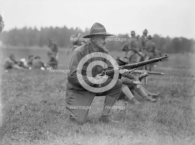 Plattsburg Reserve Officers Training Camp - J. Wharton Pepper, 1916. Creator: Harris & Ewing.