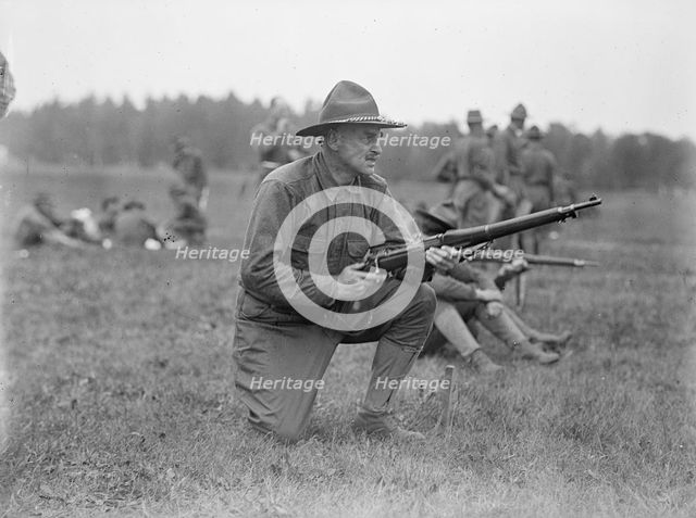 Plattsburg Reserve Officers Training Camp - J. Wharton Pepper, 1916. Creator: Harris & Ewing.